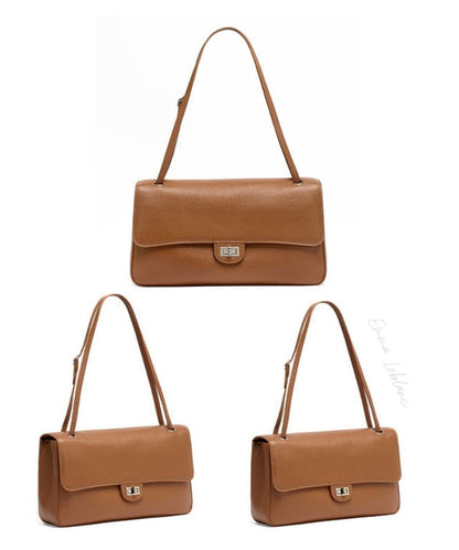 Bolsa Flap Couro Legítimo Chloe Média