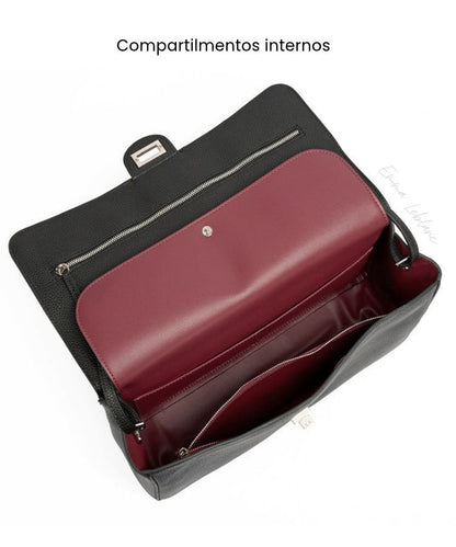 Bolsa Flap Couro Legítimo Chloe Média
