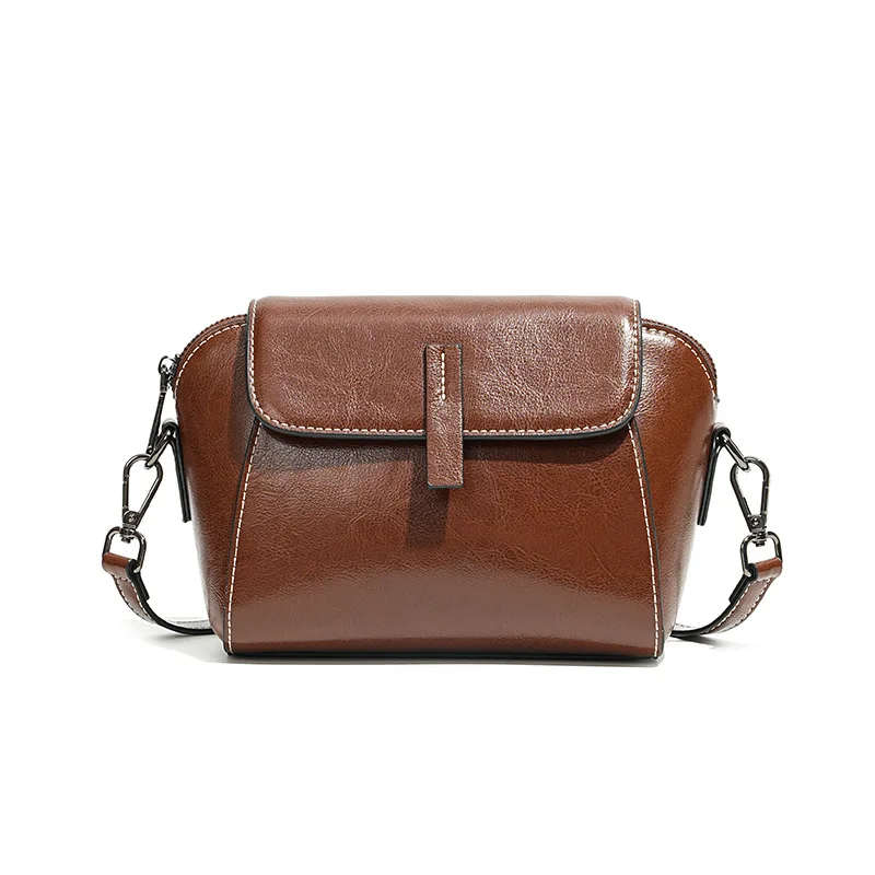 Bolsa Transversal Pequena Couro Daisy