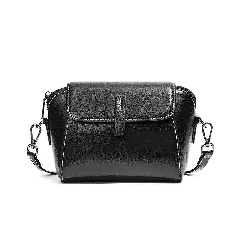 Bolsa Transversal Pequena Couro Daisy