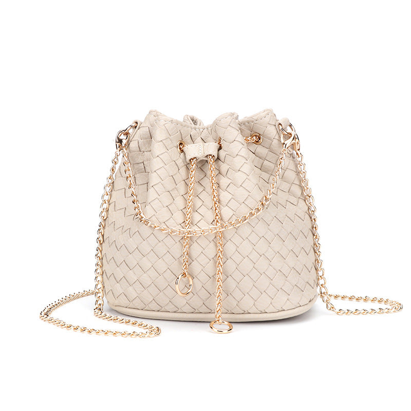 Bolsa Pequena Bucket Trançada Doha