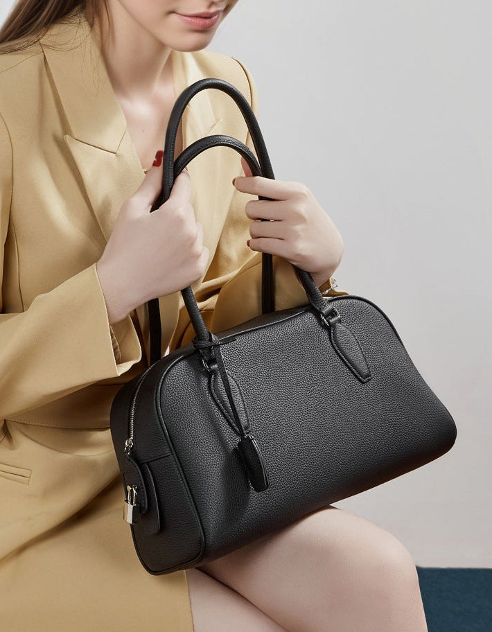 Bolsa Média Couro Legítimo Milano
