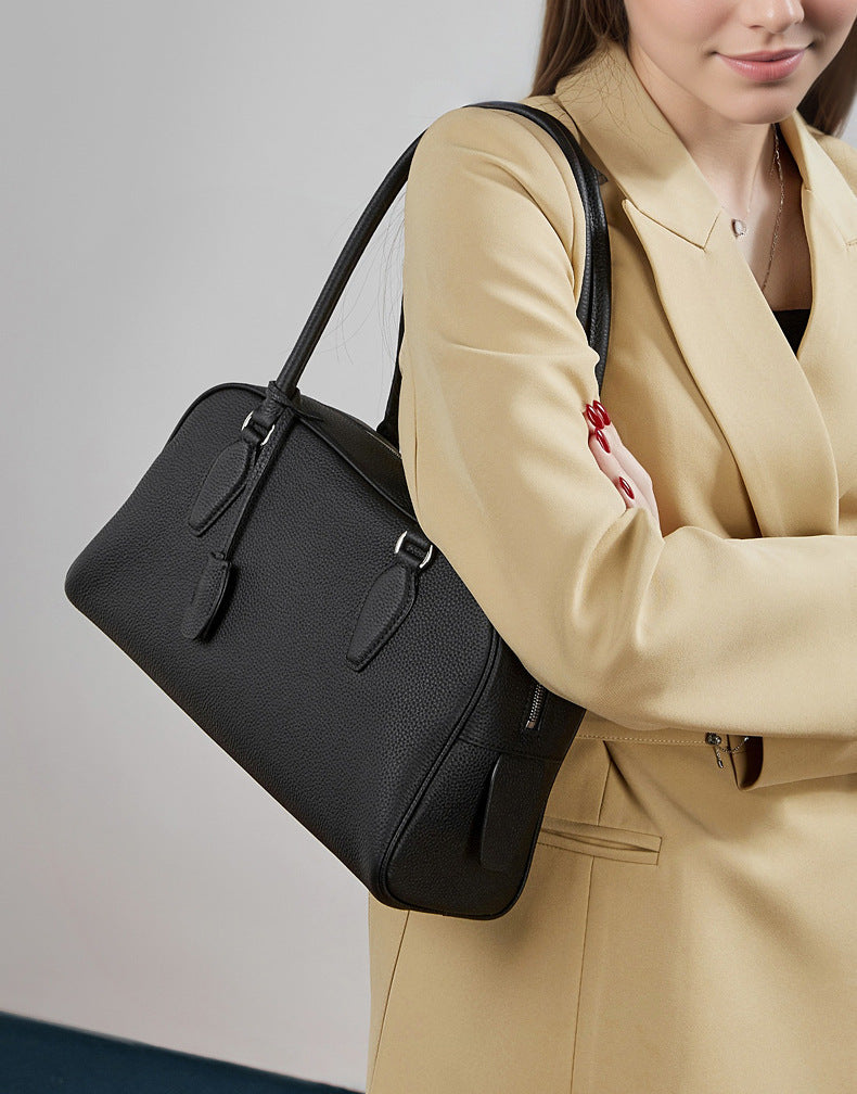 Bolsa Média Couro Legítimo Milano