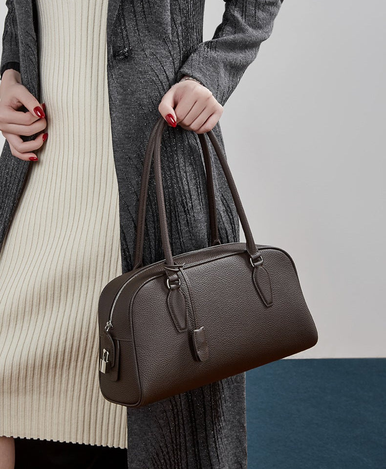 Bolsa Média Couro Legítimo Milano