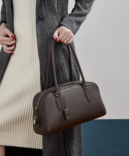 Bolsa Média Couro Legítimo Milano