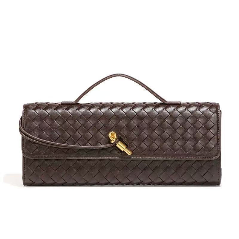 Bolsa Baguette Trançada Laurent