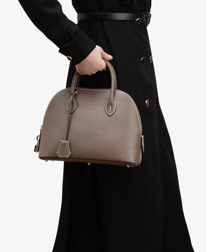 Bolsa Classic Pequena Couro Legítimo Lenzi
