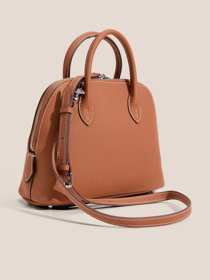 Bolsa Classic Pequena Couro Legítimo Lenzi