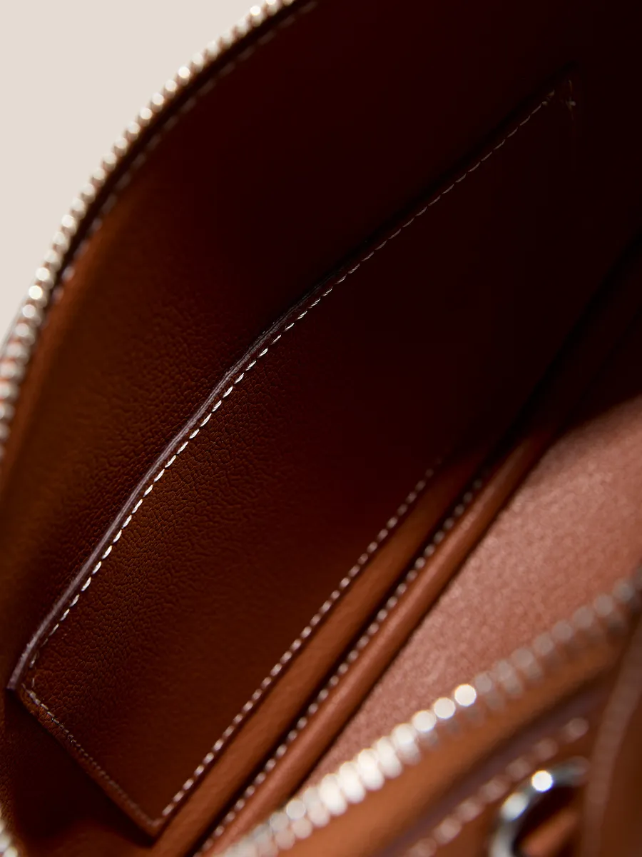 Bolsa Classic Pequena Couro Legítimo Lenzi