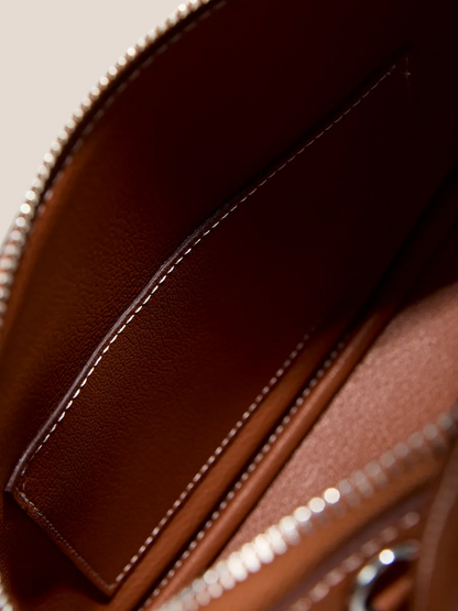 Bolsa Classic Pequena Couro Legítimo Lenzi