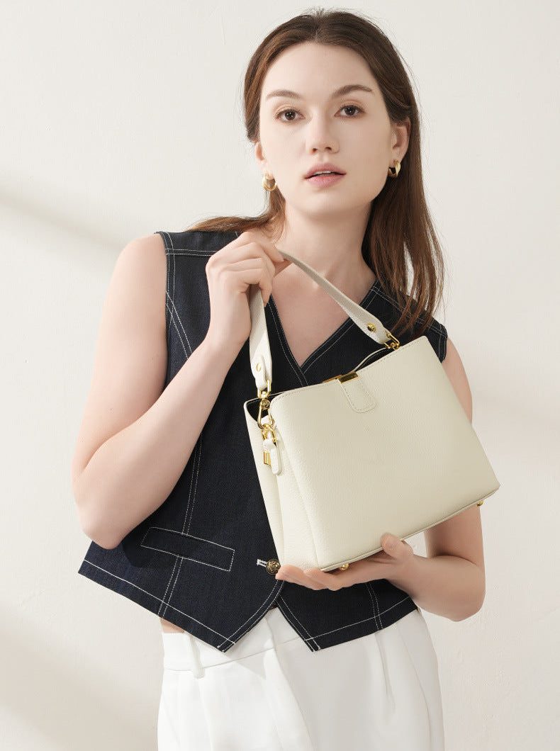 Bolsa Bucket Couro Legítimo Munique