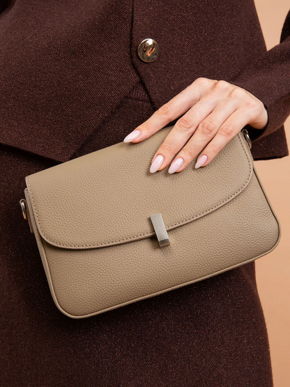 Bolsa Transversal Classic Pequena Couro Legítimo Oslo