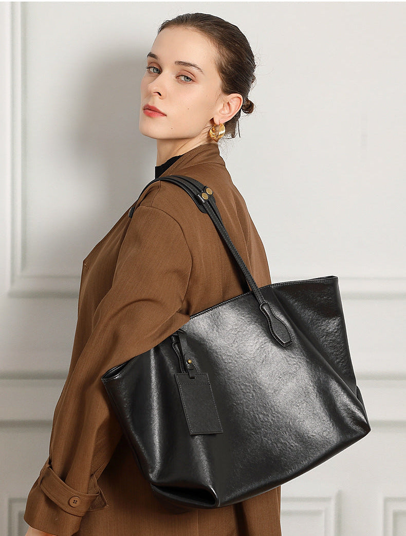Bolsa Tote Grande Couro Legítimo London