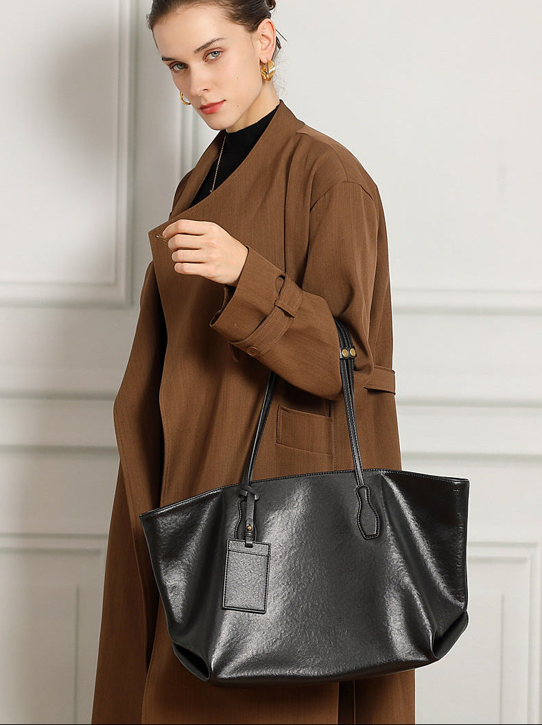 Bolsa Tote Grande Couro Legítimo London