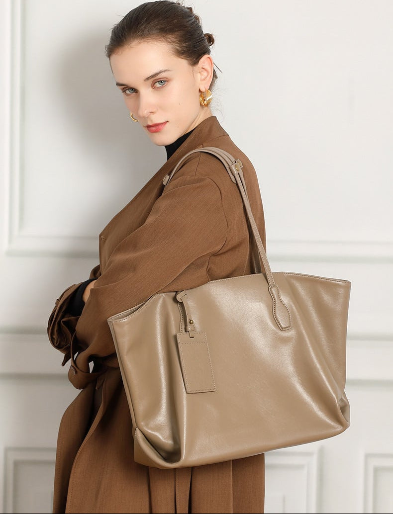 Bolsa Tote Grande Couro Legítimo London