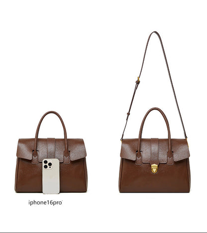 Bolsa Classic Média Couro Legítimo Napoli