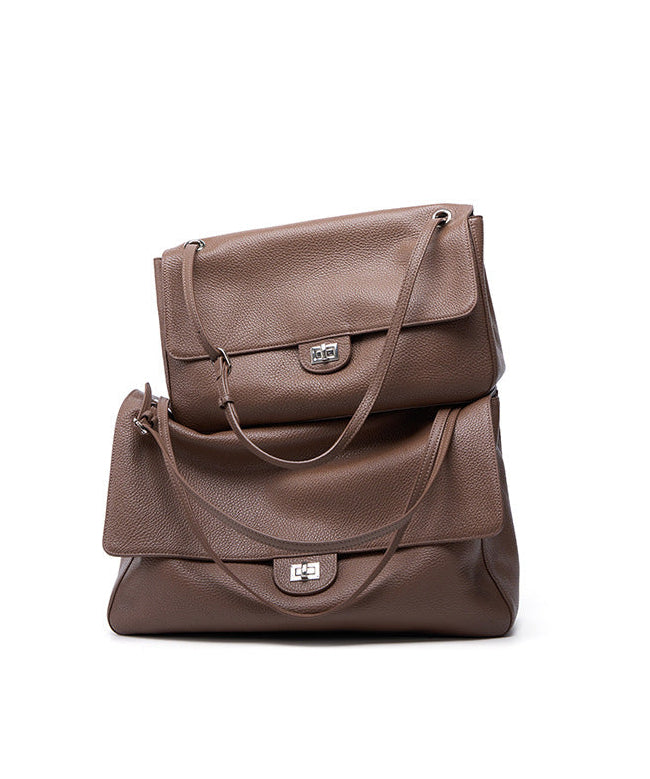 Bolsa Flap Couro Legítimo Chloe Grande