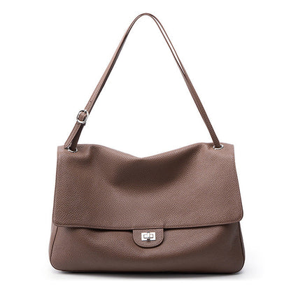 Bolsa Flap Couro Legítimo Chloe Grande