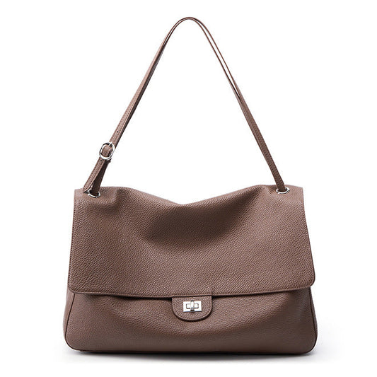 Bolsa Flap Couro Legítimo Chloe Grande