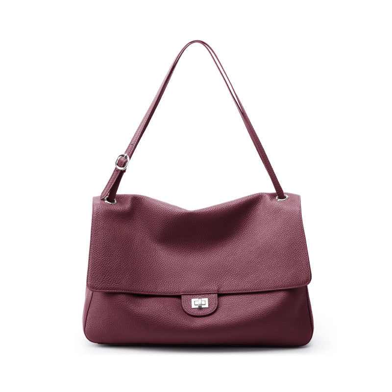 Bolsa Flap Couro Legítimo Chloe Grande