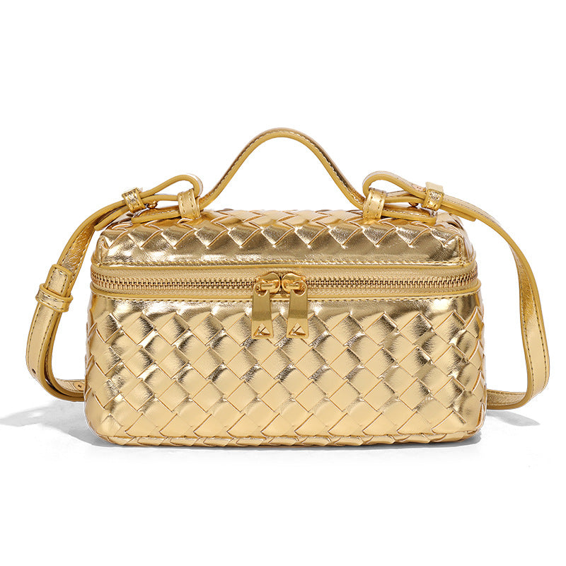 Bolsa Pequena Trançada Manila