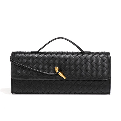 Bolsa Baguette Trançada Laurent