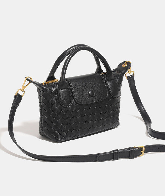Bolsa Mini Tote Trançada Blanche