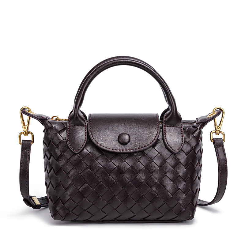 Bolsa Mini Tote Trançada Blanche