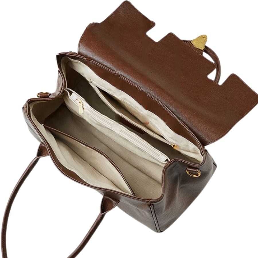 Bolsa Classic Média Couro Legítimo Napoli
